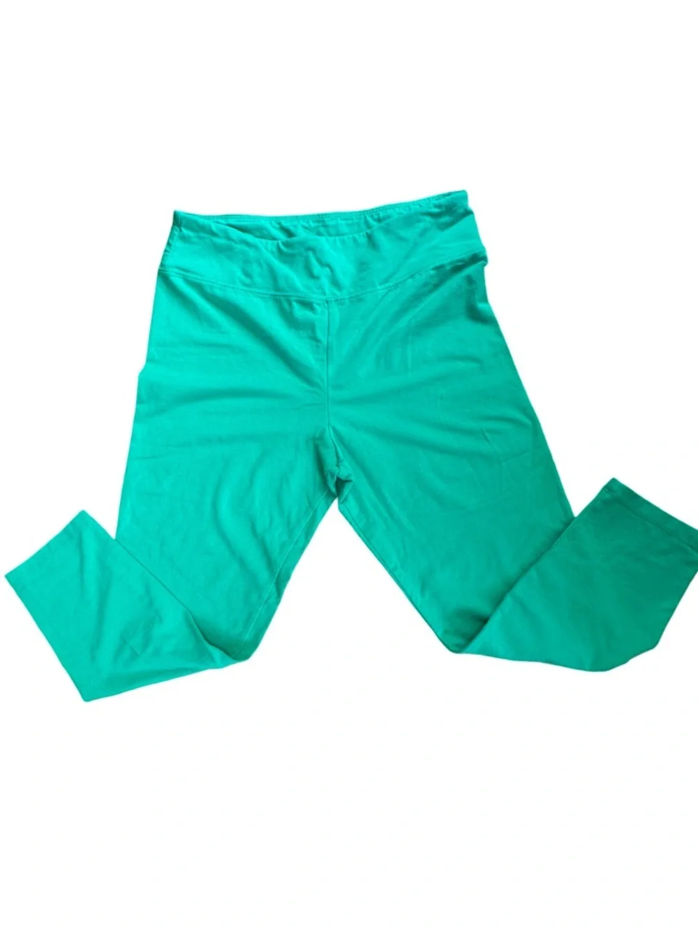 NWOT J CREW Green crop leggings size L